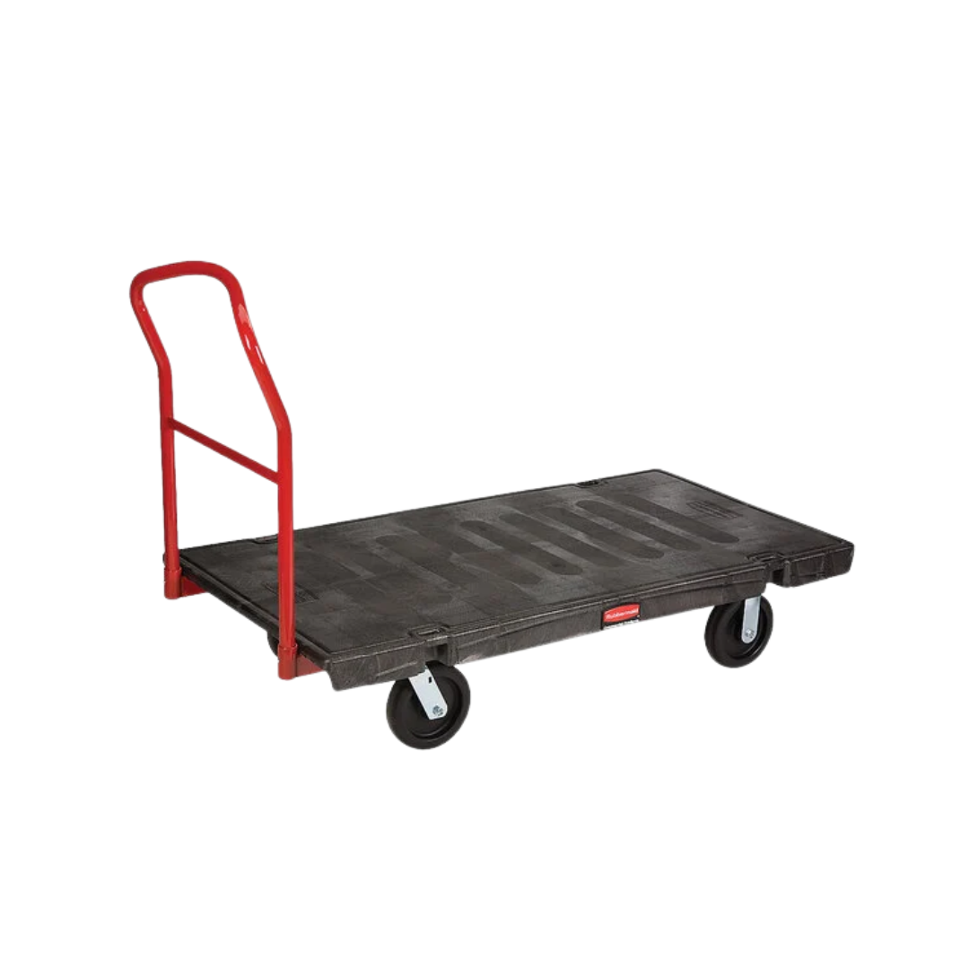 Rubbermaid® Heavy Duty Platform Truck – 48"x24", 1000 lb Capacity, Thermoplastic Casters