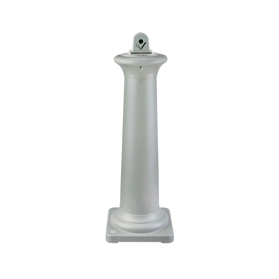 Rubbermaid® GroundsKeeper™ Tuscan Receptacle – Sandstone