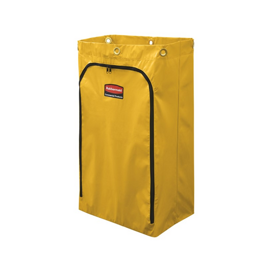 Rubbermaid® Vinyl Replacement Bag For Janitor Cart – 24 Gal, Yellow