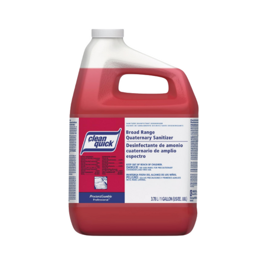 Clean Quick® Professional Broad Range Quaternary Sanitizer – 1 Gallon, Closed Loop