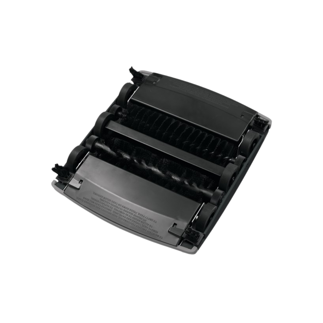 Rubbermaid® Dual Action Sweeper – 7.5" Sweep Path, Black