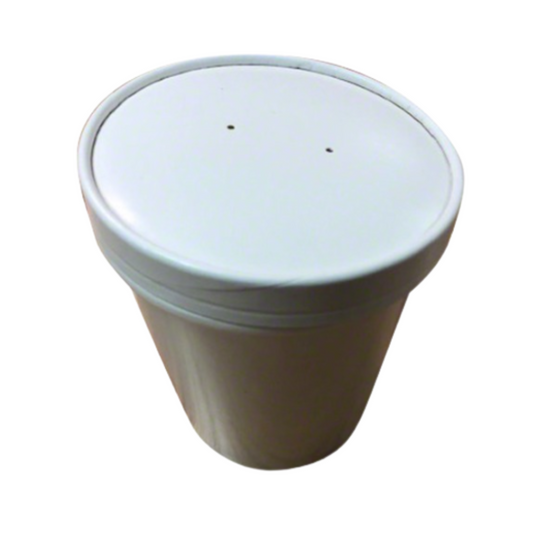SQP Paper Soup Cup with Vented Paper Lid – 16 oz
