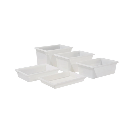 Winco® Full Size Polypropylene Food Storage Box – 3", 6" & 9" Depths