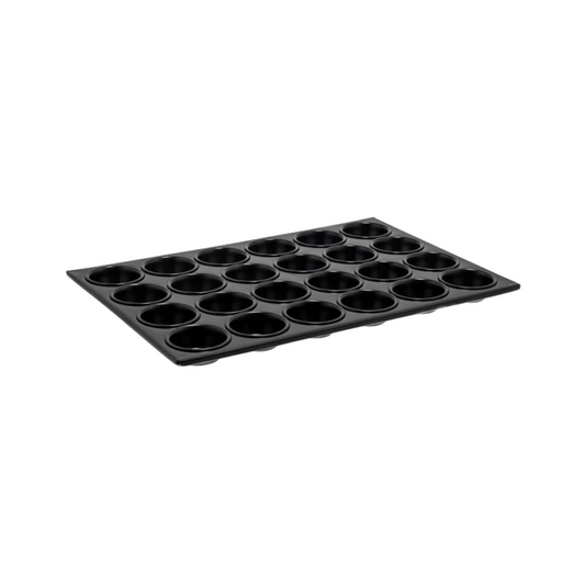 Winco® Non-Stick Heavy Aluminum Muffin Pan –  20 1/2" x 14", 24 Cup, 3 oz