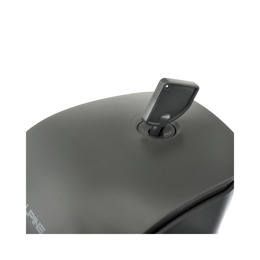 Alpine® Manual Soap & Hand Sanitizer Dispenser – 27 oz, Gray ABS Plastic