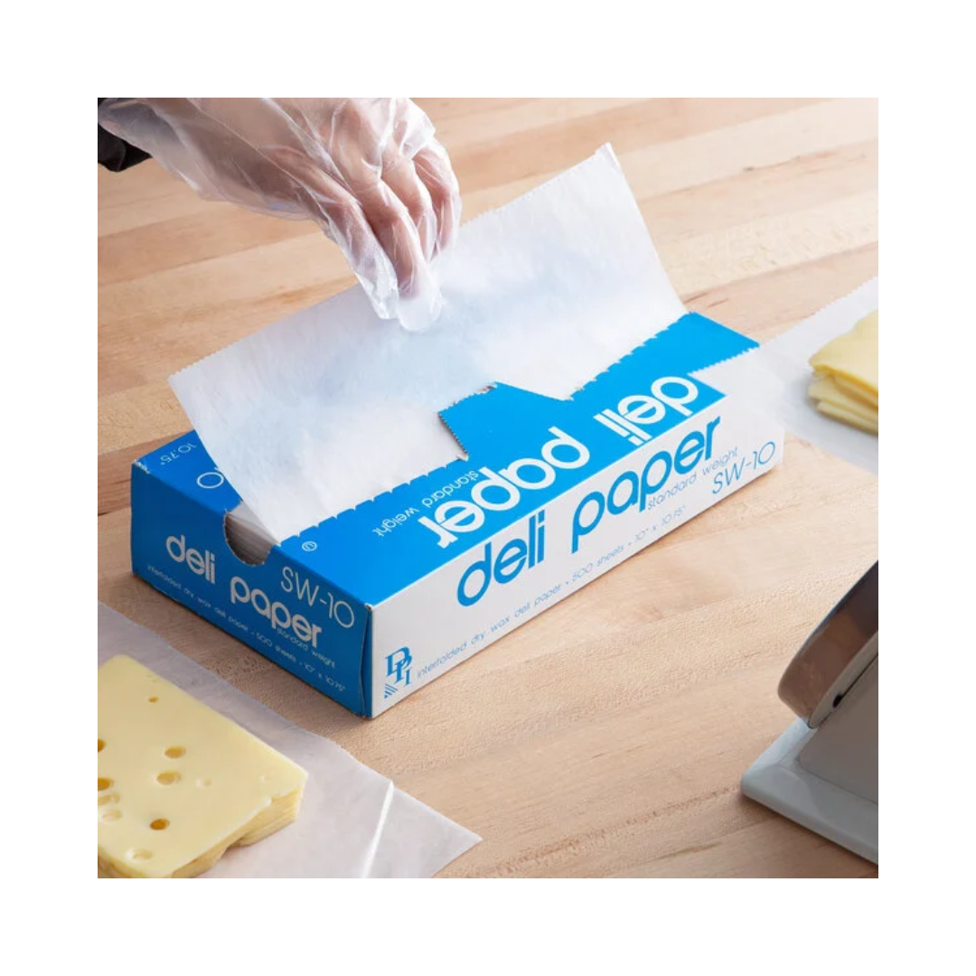 Durable Packaging® Interfolded Deli Sheets – Standard Weight, White