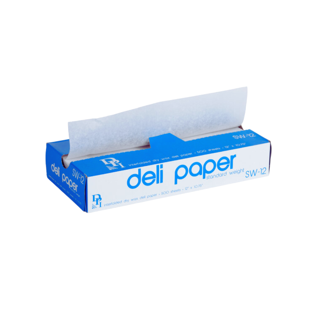 Durable Packaging® Interfolded Deli Sheets – Standard Weight, White
