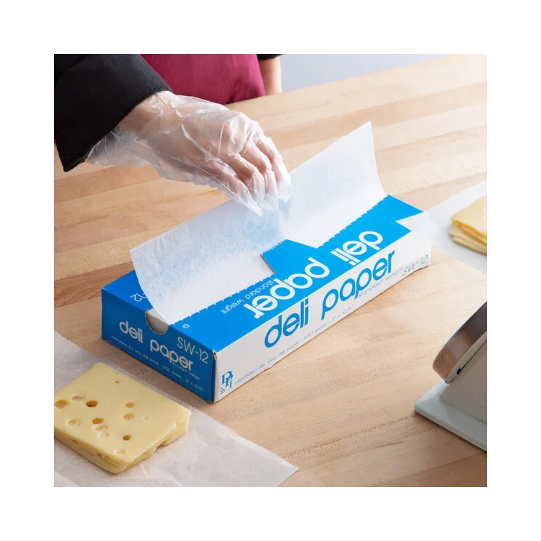 Durable Packaging® Interfolded Deli Sheets – Standard Weight, White
