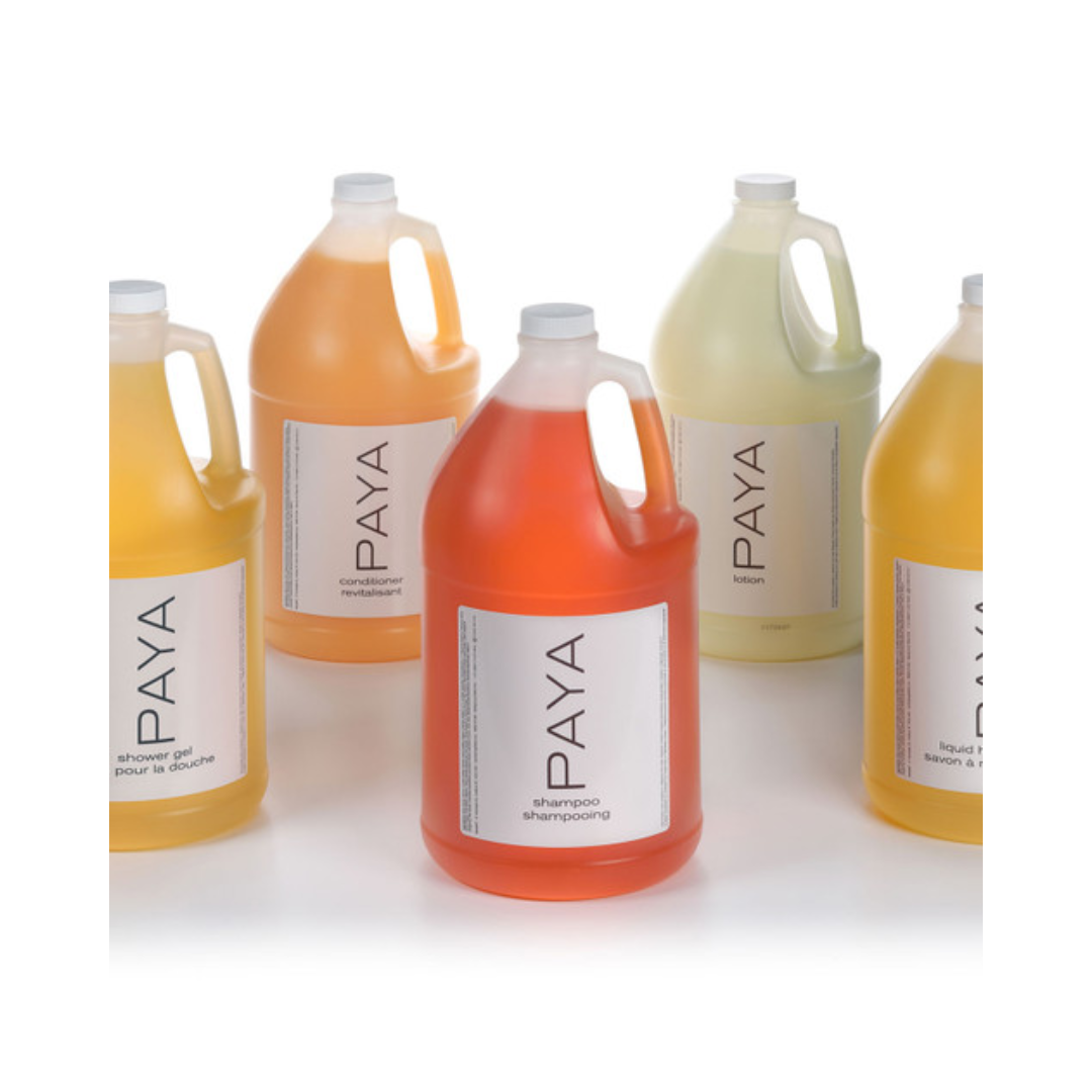 PAYA® Gallon Bottles – Shampoo, Conditioner, Shower Gel & Lotion