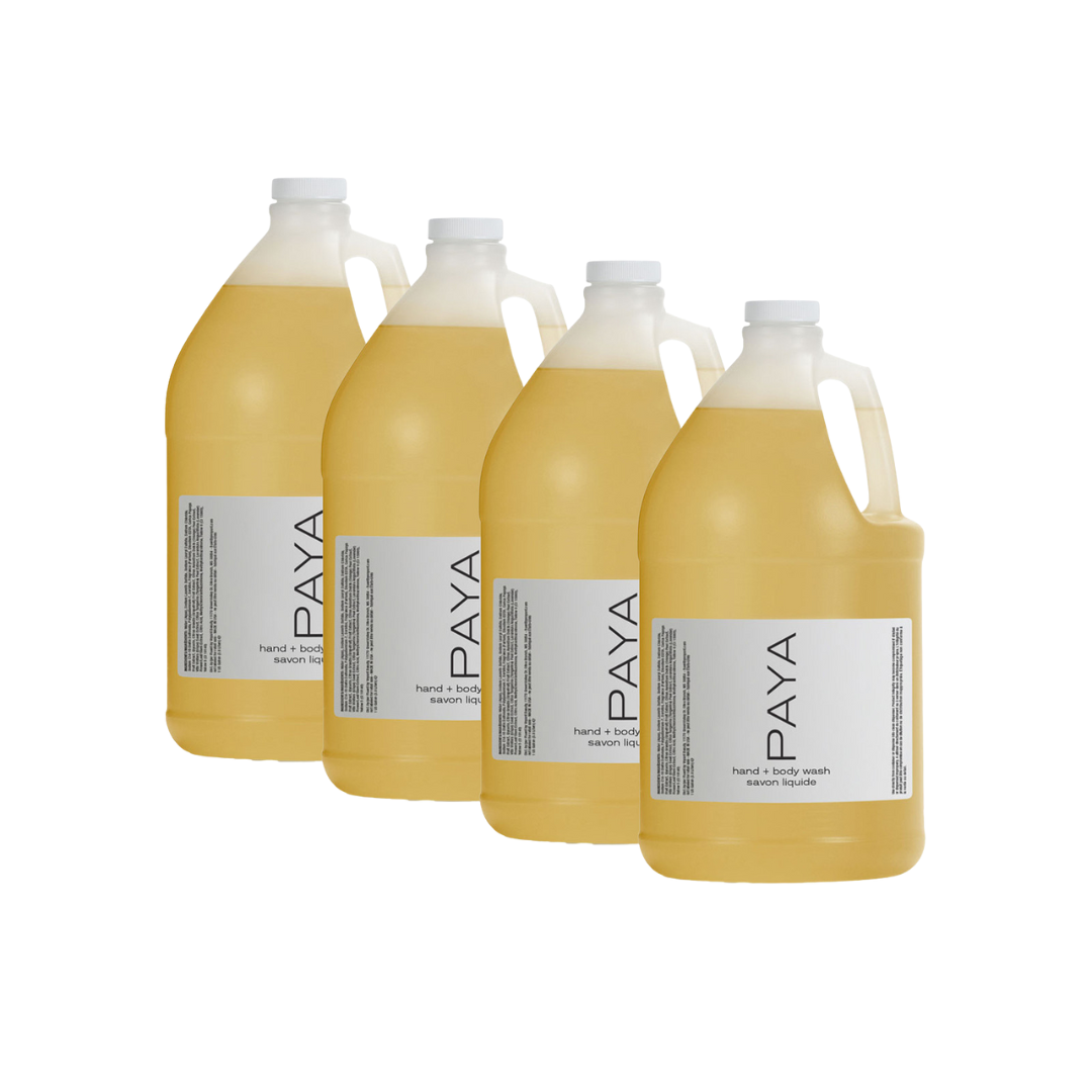PAYA® Gallon Bottles – Shampoo, Conditioner, Shower Gel & Lotion