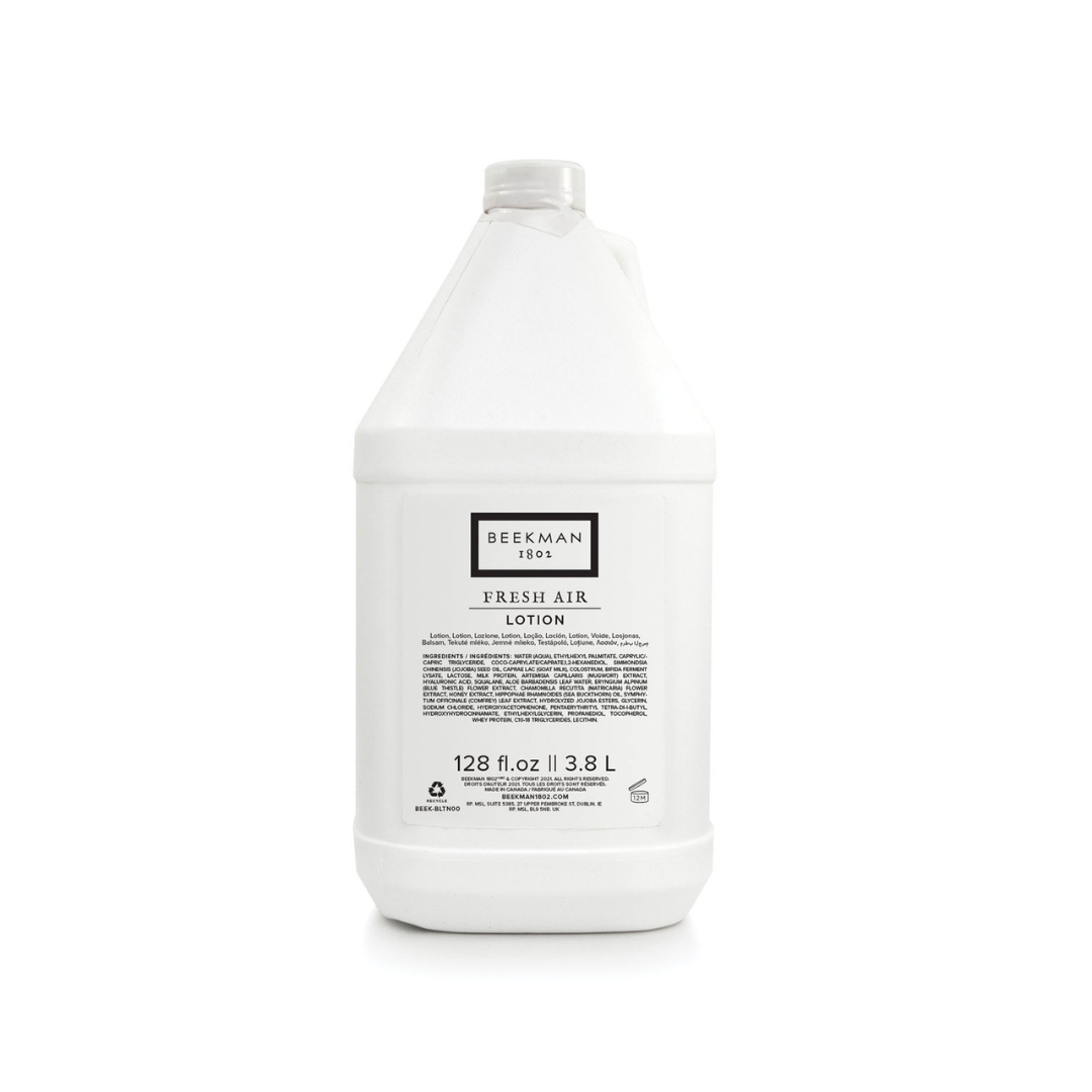Beekman 1802® Fresh Air Gallons – Shampoo, Conditioner, Lotion & Hand & Body Wash