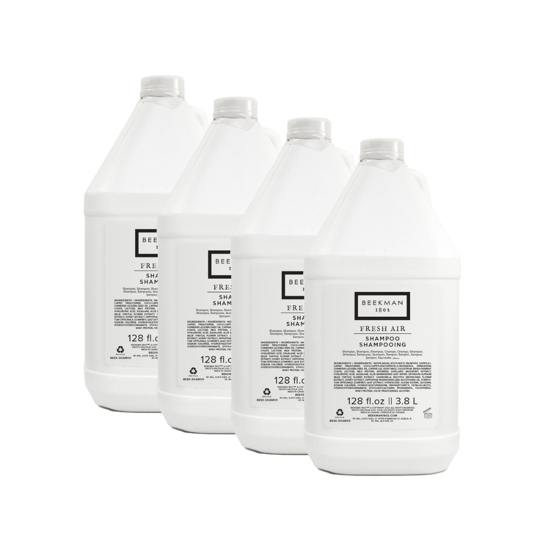 Beekman 1802® Fresh Air Gallons – Shampoo, Conditioner, Lotion & Hand & Body Wash