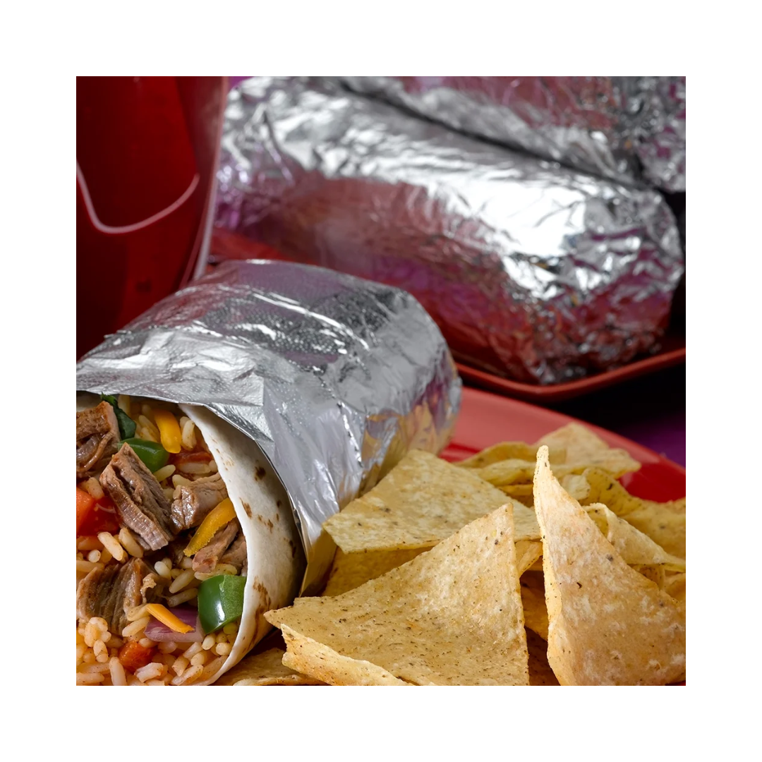 Western Plastics® Interfolded Foil Sheets – 9" x 10 3/4", Silver