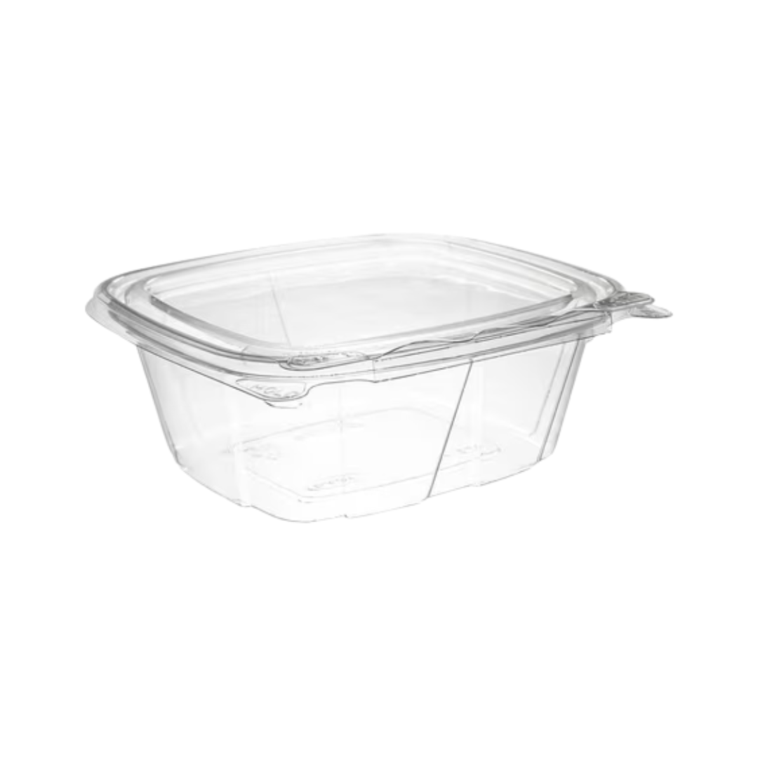 Dart® ClearPac® SafeSeal™ Tamper-Evident Containers – 6 oz to 32 oz, Flat Lid