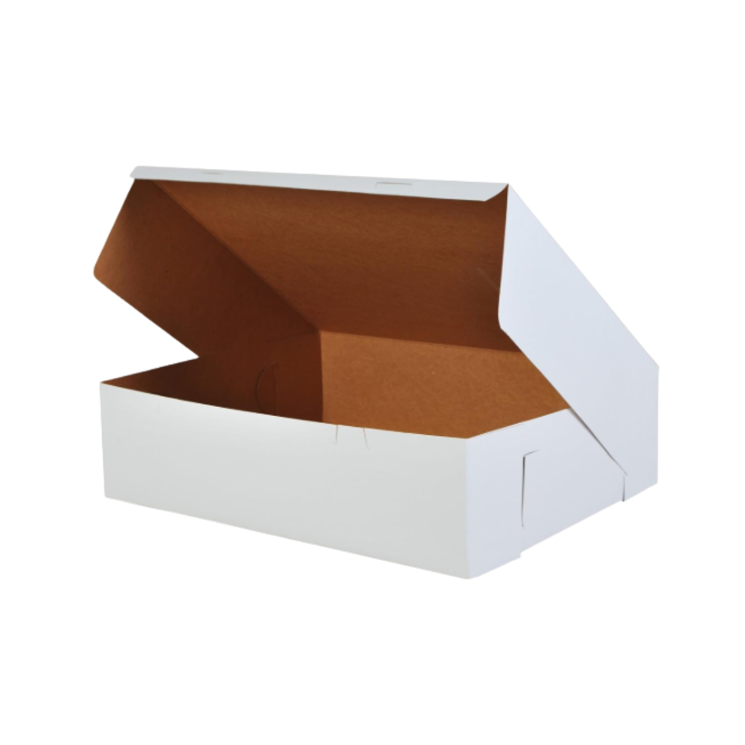 Southern Champion® White Sheet Cake/Utility Box – 18.5" x 14.5" x 5", 1/2 Sheet
