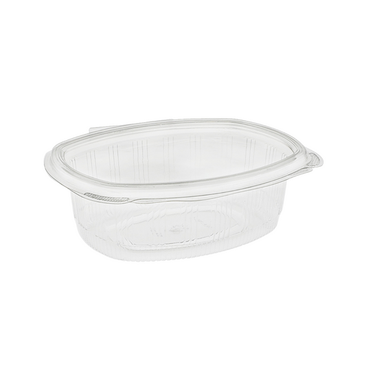 Pactiv EarthChoice® Hinged Lid Deli Container – 24 oz, Clear