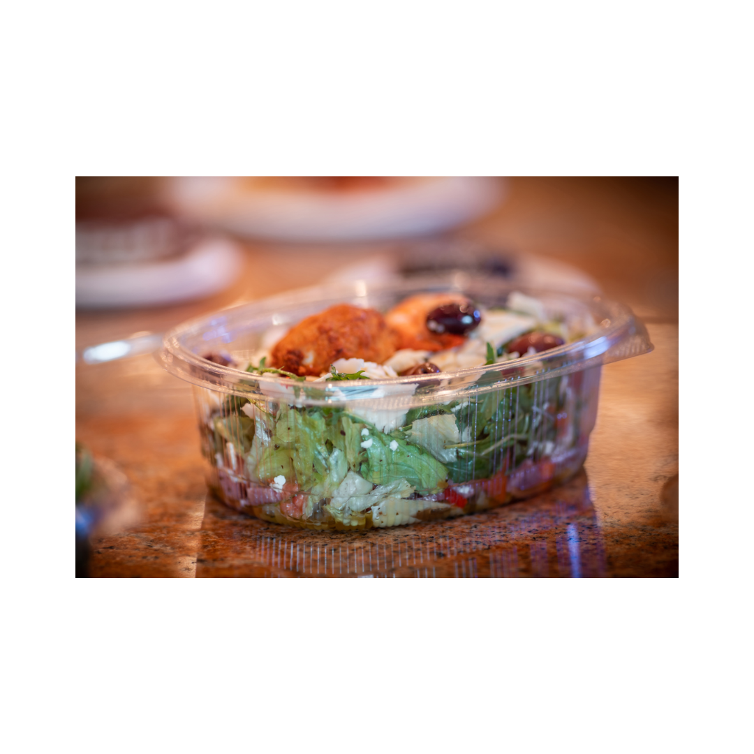 Pactiv EarthChoice® Hinged Lid Deli Container – 24 oz, Clear