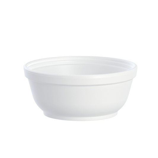 Dart® EPS Foam Bowls – 5 oz to 12 oz, White