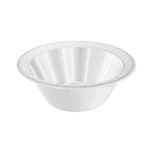 Dart® Quiet Classic® XPS Laminated Foam Bowls – 3.5 oz to 12 oz, Black & White