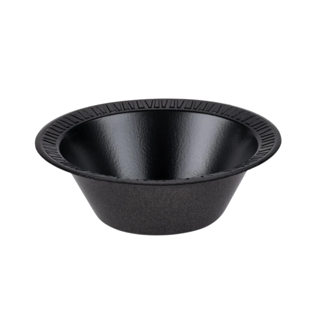 Dart® Quiet Classic® XPS Laminated Foam Bowls – 3.5 oz to 12 oz, Black & White