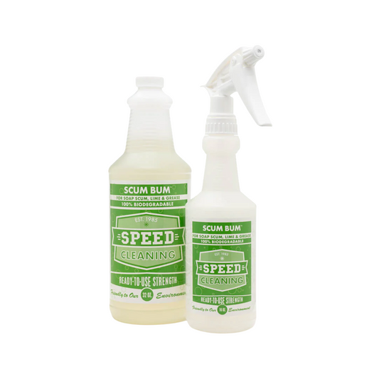 Speed Cleaning™ Scum Bum  –  32 oz with Mixing Bottle