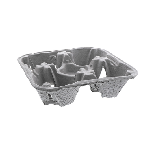 Pactiv EarthChoice® Carry-Safe® Fiber Blend Beverage Cup Carrier – 4-Cup