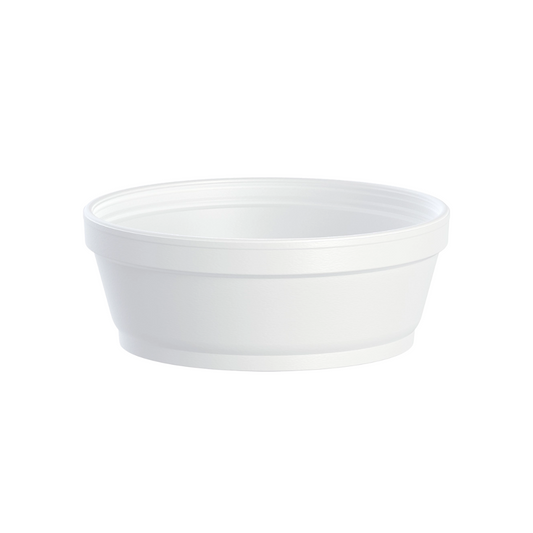 Dart® J Cup® EPS Foam Food Container – 8 oz, White