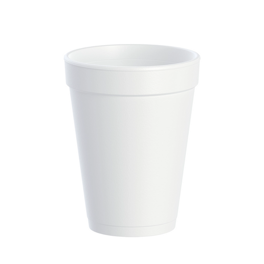 Dart® J Cup® Insulated Foam Cups – 14 oz, White