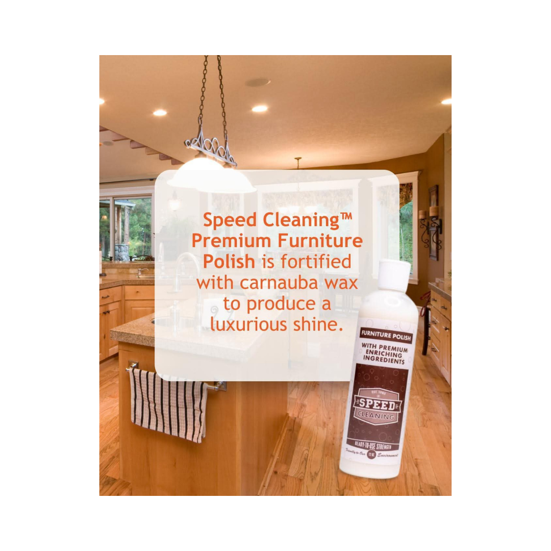 Speed Cleaning™ Premium Furniture Polish – 12 oz with Flip-Top
