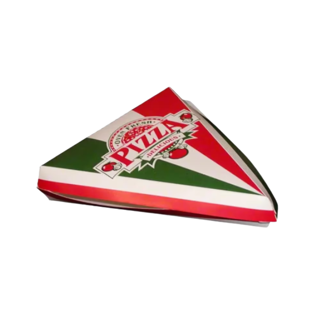SQP® 7" Two Colored Pizza Slice Holder – Red & White