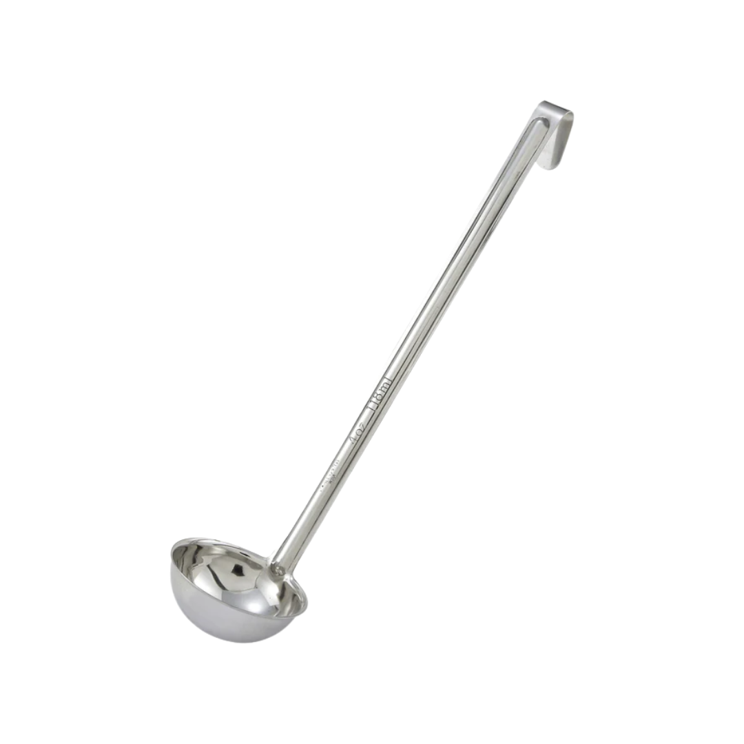 Winco® Stainless Steel One Piece Ladles – 1 oz to 12 oz