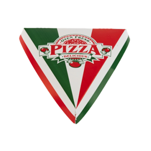 SQP® 7" Two Colored Pizza Slice Holder – Red & White