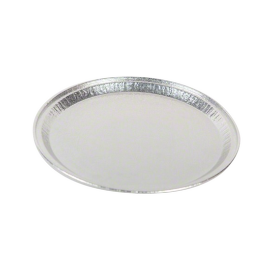 Western Plastics® Flat Aluminum Catering Tray – 12", Round