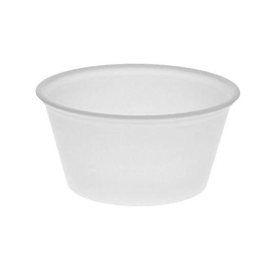 Pactiv® Portion Cups & Lids – Translucent & Clear Options