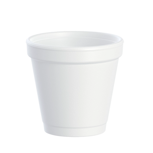 Dart® J Cup® Insulated EPS Foam Cups – 4 oz to 32 oz, White