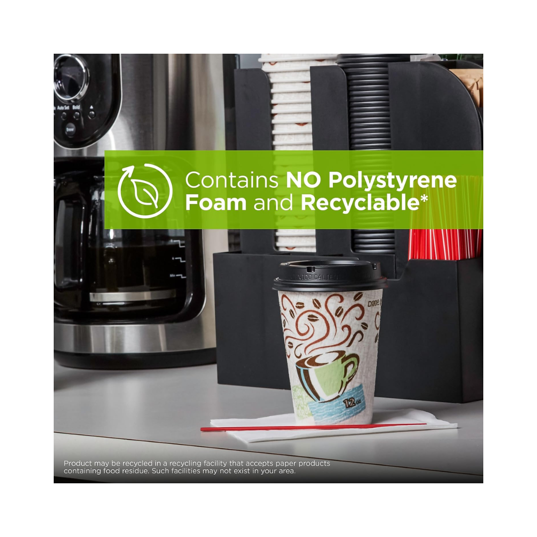 Dixie® PerfecTouch™ Coffee Haze Paper Hot Cup – 16 oz