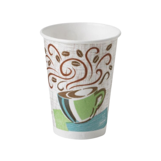 Dixie® PerfecTouch™ Coffee Haze Paper Hot Cup – 12 oz