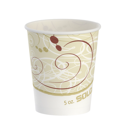 Solo® Symphony™ Waxed Paper Cold Cups – 5 oz, 9 oz, 12 oz