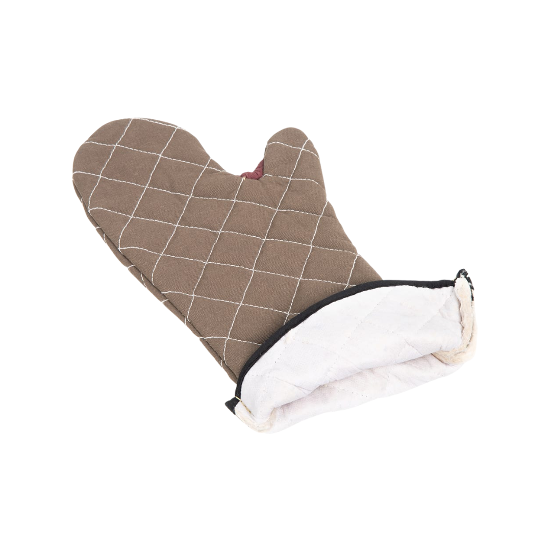 BVT BestGuard™ Oven Mitts – 17", Black & Tan