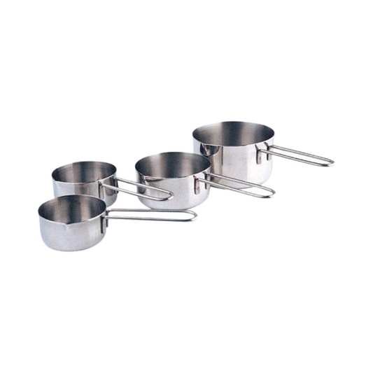 Winco® Stainless Steel Measuring Cup Set – 4 Piece