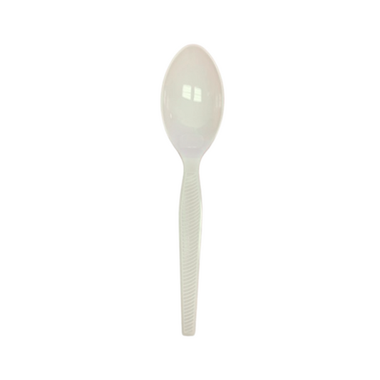 Heavy Weight Poly Spoon – White