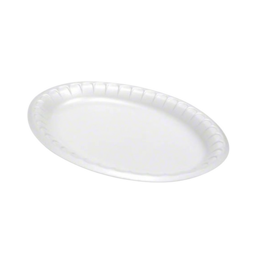 Pactiv Placesetter® Non-Laminated Foam Plates – 6", White