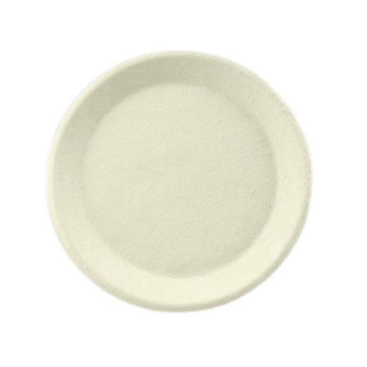 Serviceware® Molded Fiber Plate – 9", Extra Absorbent Design