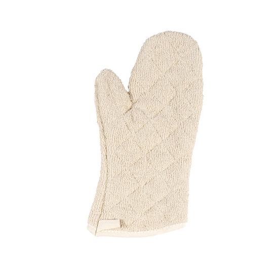 Winco® Terry Cloth Oven Mitt with Silicone Lining – 13"
