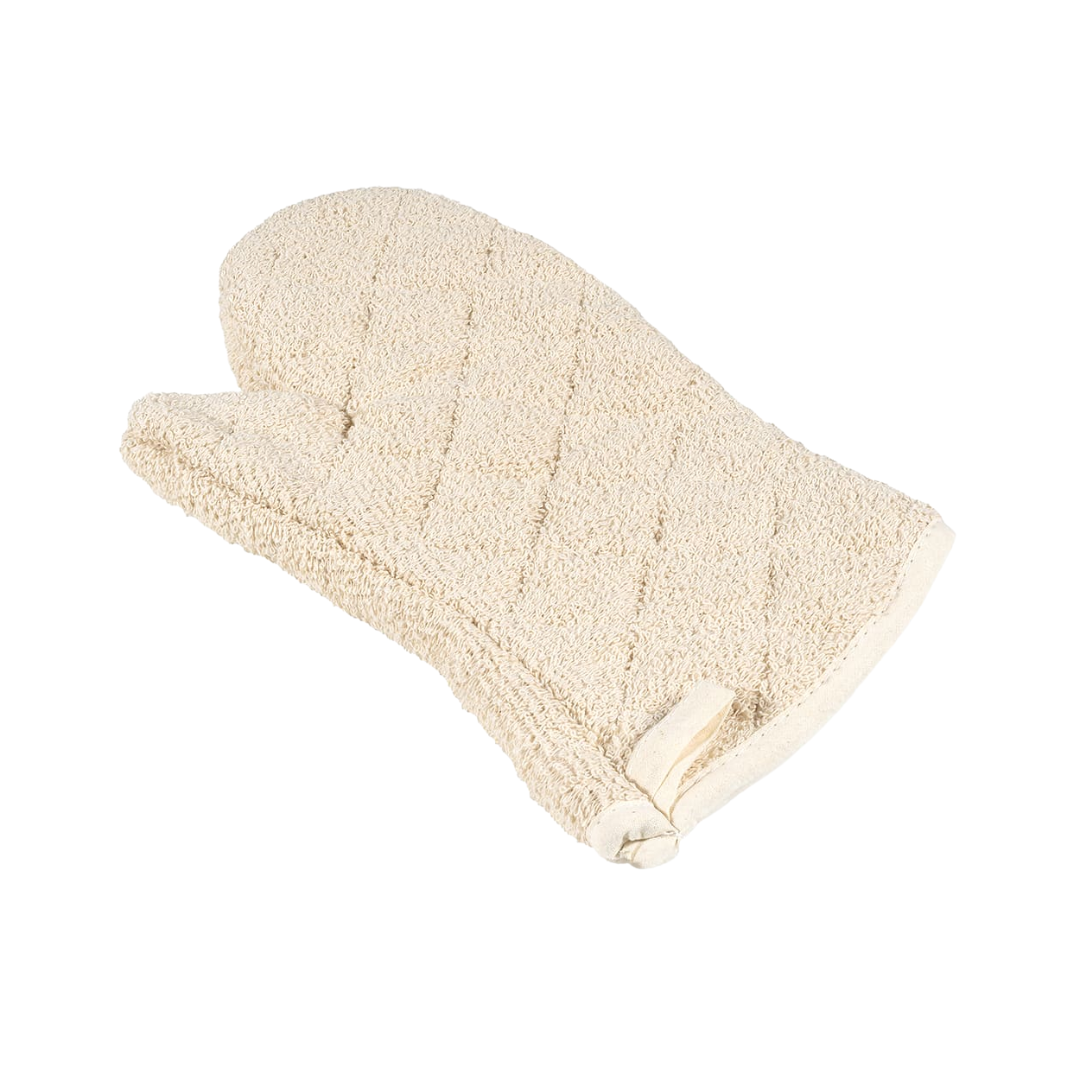 Winco® Terry Cloth Oven Mitt with Silicone Lining – 13"