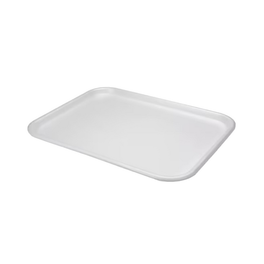 Pactiv® 12" x 16" Foam Supermarket Tray – White