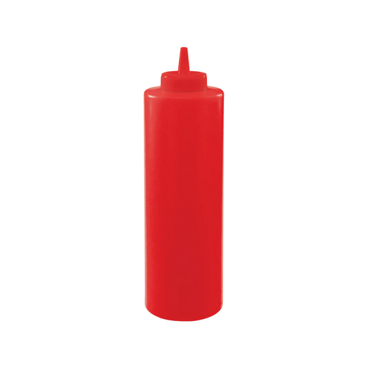 Winco® Squeeze Bottles – 24 oz, Red