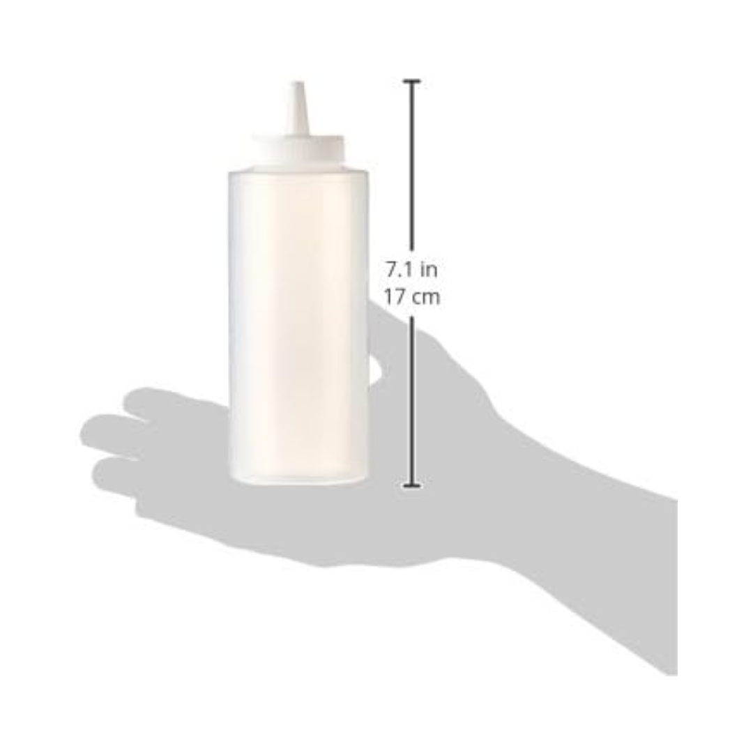 Winco® Squeeze Bottle – 12 oz, Clear