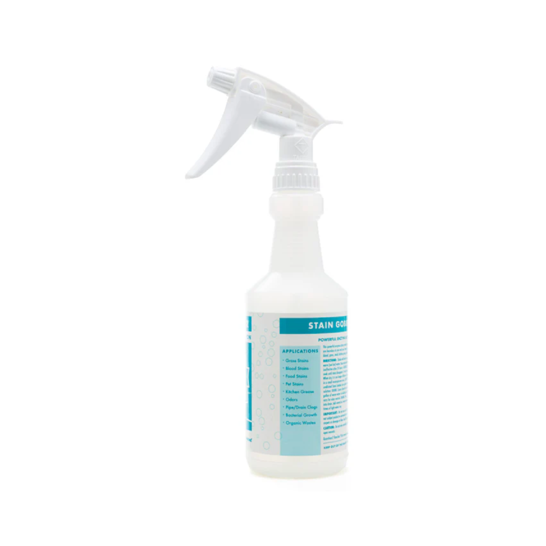Stain Gobbler Enzyme Cleaner Concentrate – 16 oz. with Mixing Bottle and Sprayer