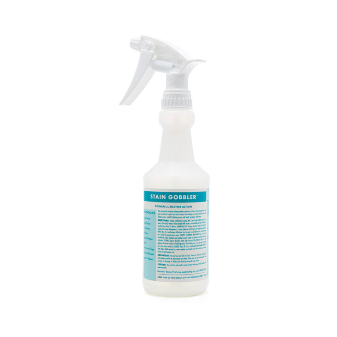 Stain Gobbler Enzyme Cleaner Concentrate – 16 oz. with Mixing Bottle and Sprayer